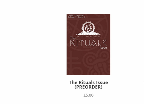 Three Benefits of Pre-ordering The Rituals Issue